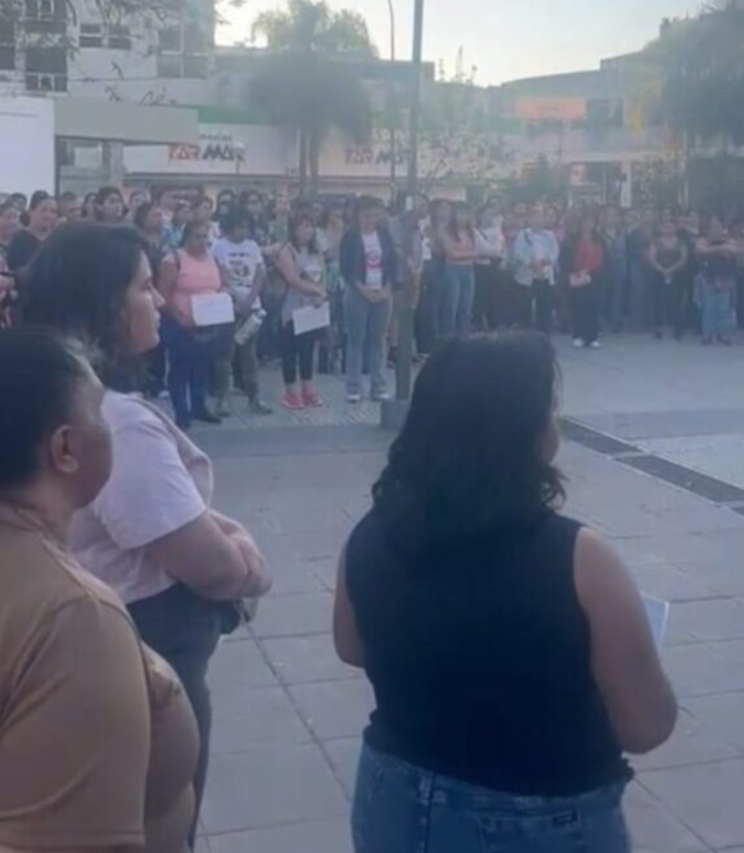 Manifestaci&oacute;n en Plaza Vera Corrientes