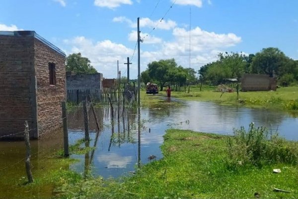 Ahora es San Roque la localidad correntina inundada con 100 evacuados