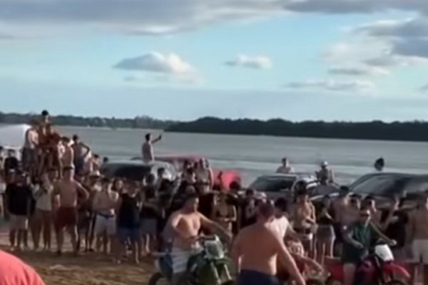 Descontrol en Rincón Santa María: denuncian picadas clandestinas en las playas de Ituzaingó