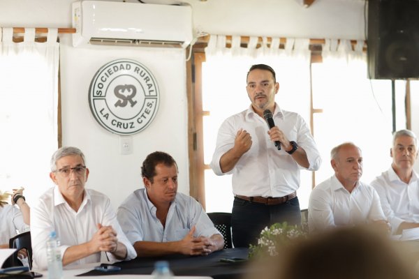 El gobernador Valdés tranquilizó a ruralistas en La Cruz tras el escándalo de abigeato de la semana pasada