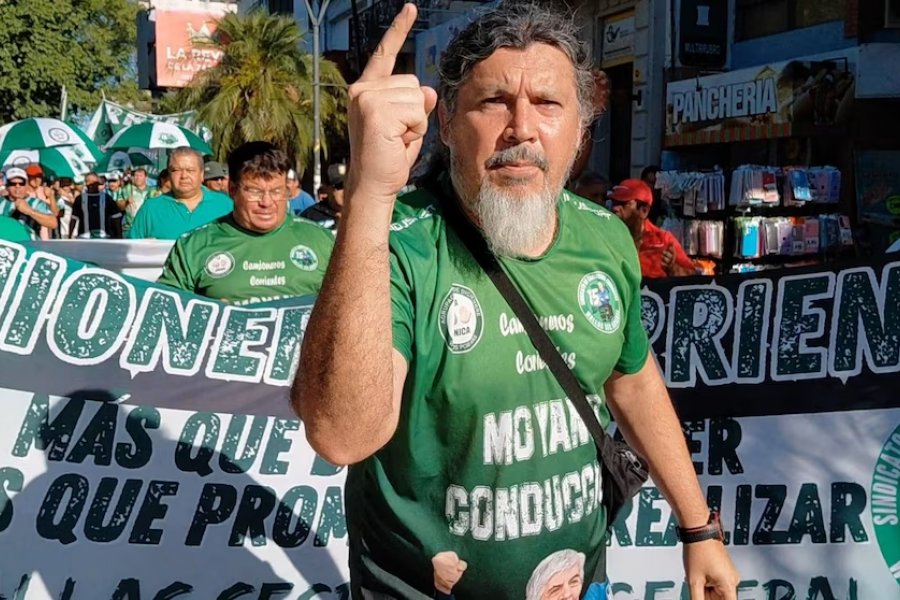 Angel Díaz, titular interino del Sindicato de Camioneros de Corrientes
