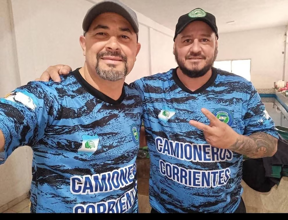 Alejandro Ben&iacute;tez y Alberto Blanco, opositores del Sindicato de Camioneros de Corrientes
