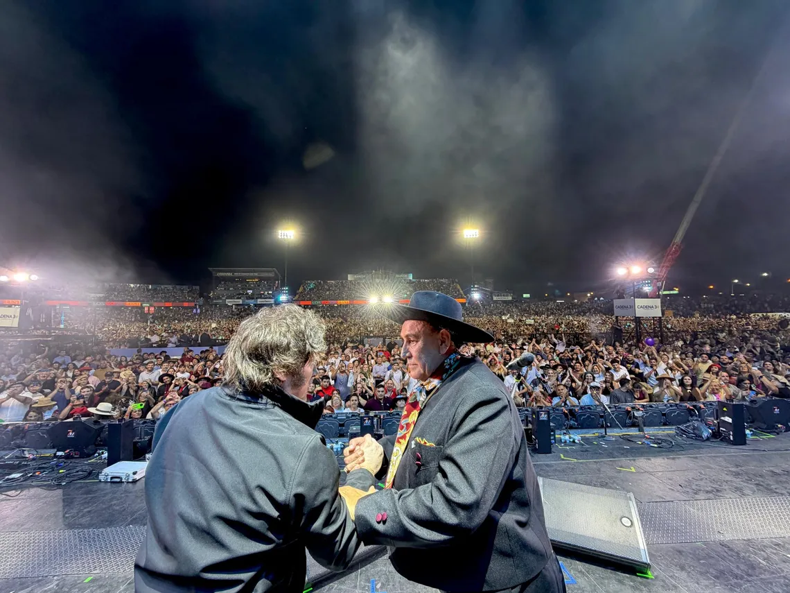 Jes&uacute;s Mar&iacute;a: Javier Milei cant&oacute; 