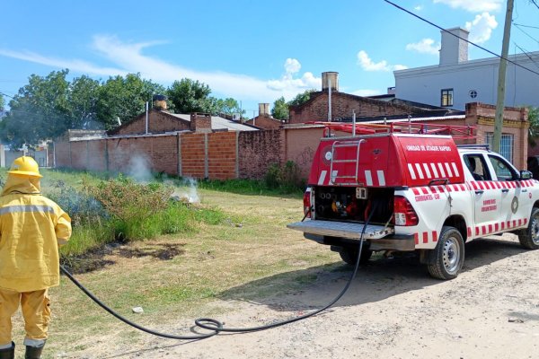 En Corrientes capital: cinco incendios en menos de seis horas