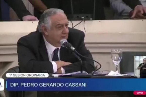 Cassani advierte por el clima social y la falta de acuerdos políticos en Corrientes
