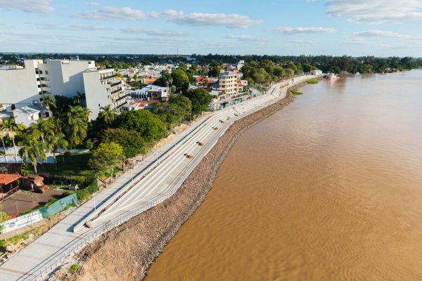 Tras inversión superior a $6.920 millones, la Provincia inaugura la nueva Costanera de Goya