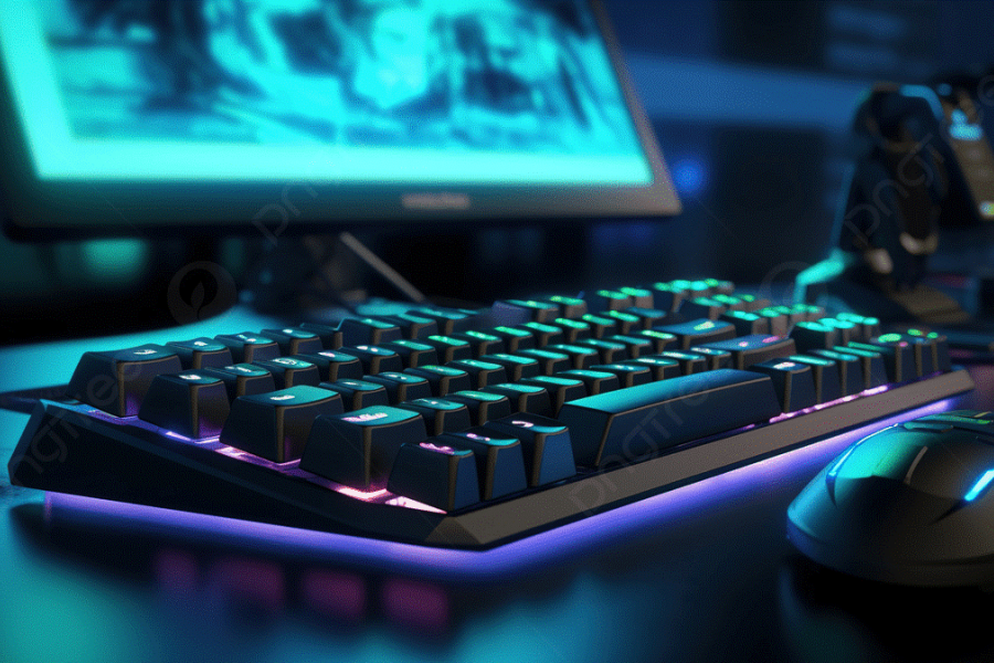 análisis de diferentes juegos de esports en un setup de gaming moderno