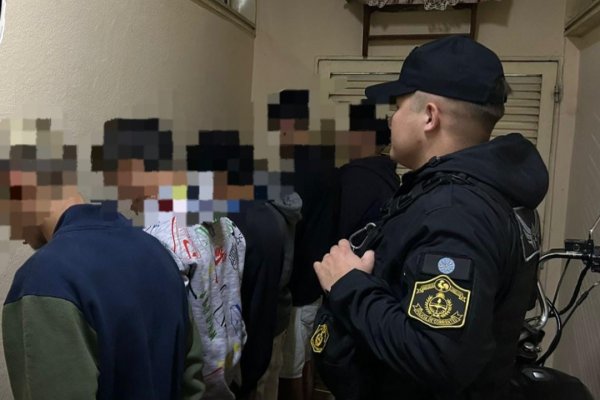 La Policía demoró a varias personas en la capital correntina