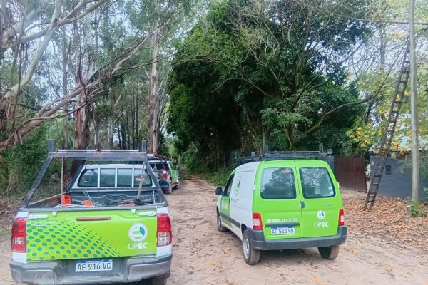 Cortes de energía en tres ciudades del interior y en la capital de Corrientes