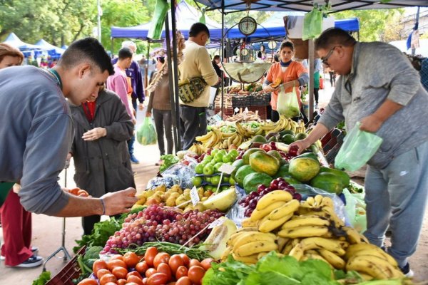 Llegan los productos frescos y de calidad a plazas y espacios públicos de la ciudad de Corrientes