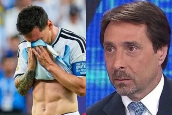 Feinmann reveló detalles de la salud del papá de Messi y las redes lo acusaron de contar algo que el capitán eligió preservar