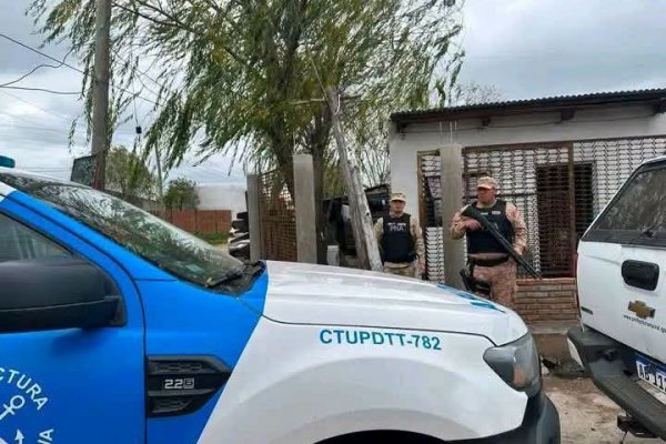 Megaoperativo federal antidrogas en Goya sumó ocho detenidos en múltiples allanamientos