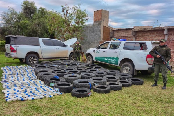 Gendarmería secuestró mercadería extranjera por más de 13 millones de pesos