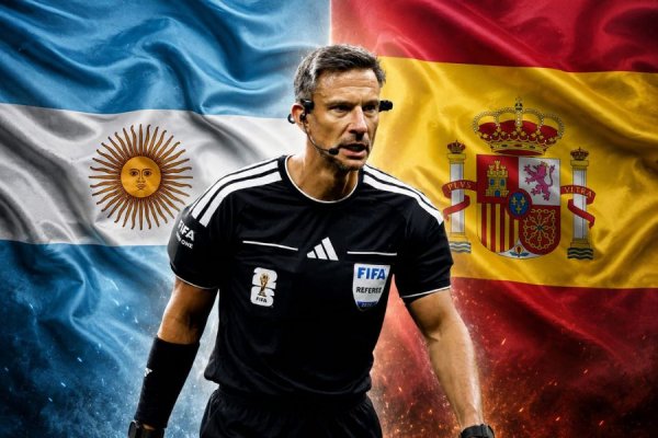 Slavko Vincic será el árbitro que dirigirá la final entre Argentina y España