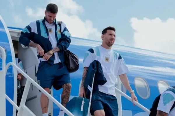 Ya regresa la Selección Argentina al país tras el Mundial 2026