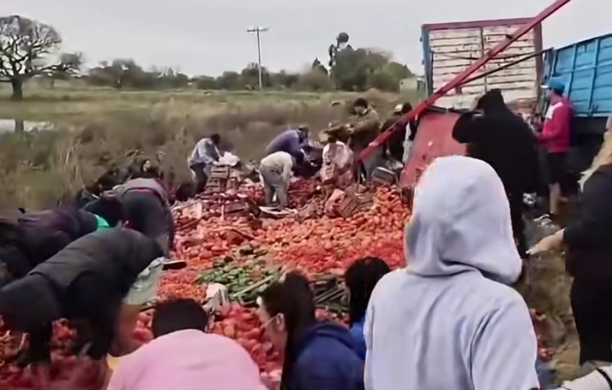 Solidaridad en la ruta