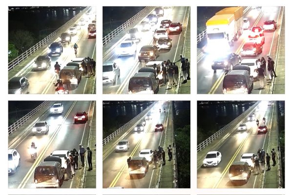Demoras por accidente en el puente Chaco Corrientes